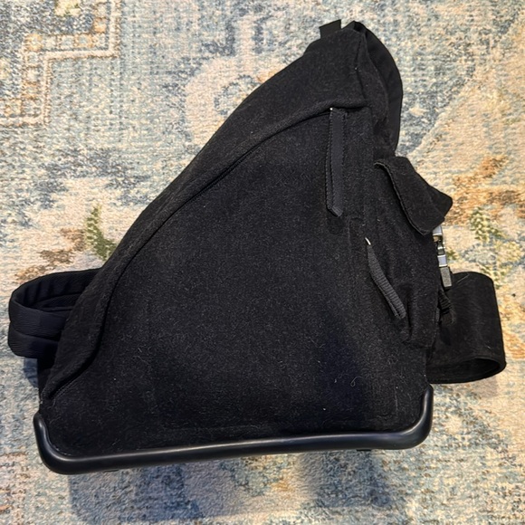 Authentic Prada Sport Charcoal/Black Sling Backpack - Picture 1 of 9